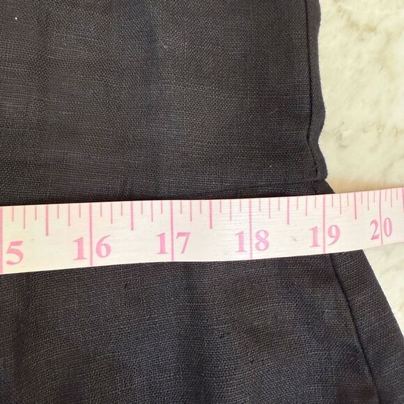 Boden Carla 100% Linen Jumpsuit size 14T black - Picture 12 of 13